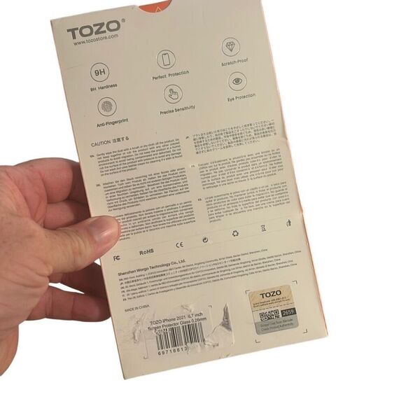 3Pack for iPhone 14 Plus 13 Pro Max 6.7" Screen Protector Premium Tempered Glass - Picture 2 of 2